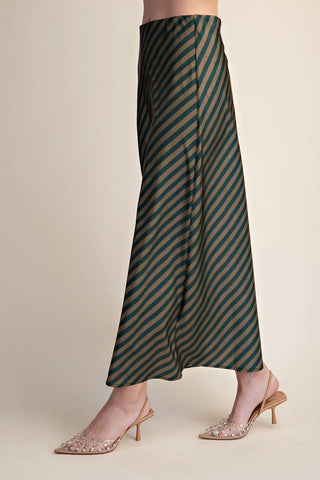 Modern Meadow Stripe Midi