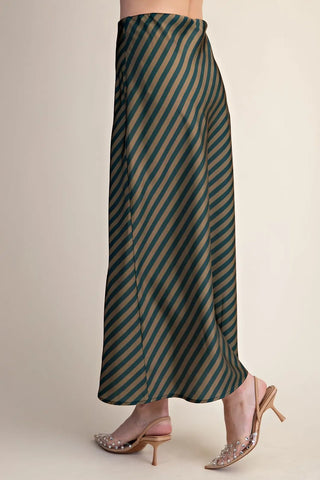 Modern Meadow Stripe Midi