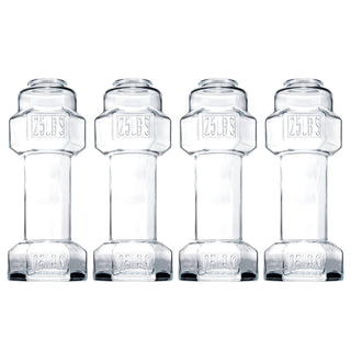 Single Set Dumbbell Beer Whiskey Glasses Giant Lifting Beers 26OZ Glass Large Weight