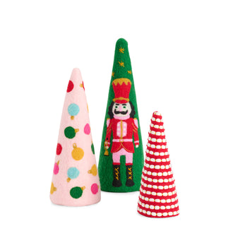 Nutcracker & Noel Felted Tree Collection