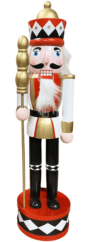 15″ Harlequin Nutcracker - Boutique Bella BellaNutcracker