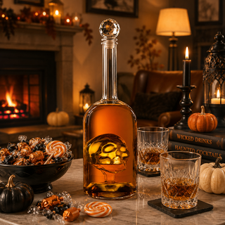 Skull Bottle Premium Barware Gift Elegant Drinkware Collection