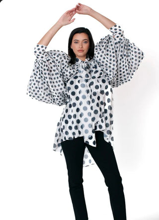 Spot on Statement Blouse