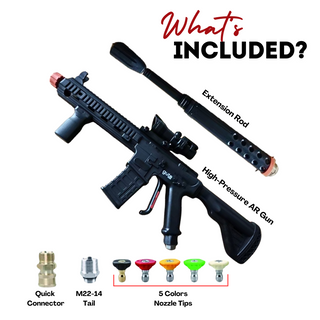 Pressure Washer Gun Car Cleaning Tool Unique Mechanism High Pressure Spray Washing Equipment For Car