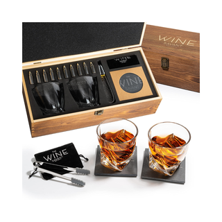 Luxurious Whiskey Bar Gift Set Premium Barware Gift Elegant Drinkware Collection