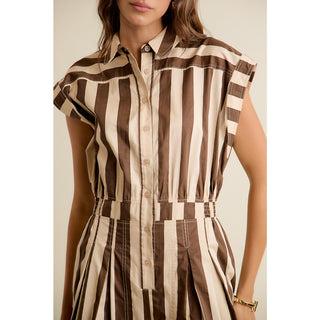 Striped Wide Leg Jumper