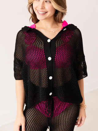 Cover Up Crochet Top
