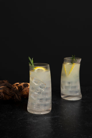 Curvy Cocktail Glasses Gift Premium Barware Gift Elegant Drinkware Collection