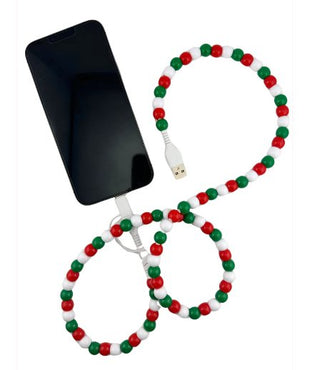 2 in 1 Beaded USB Charger - Boutique Bella BellaPhone Charger