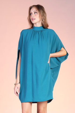 Jewel Tone Crepe Caftan