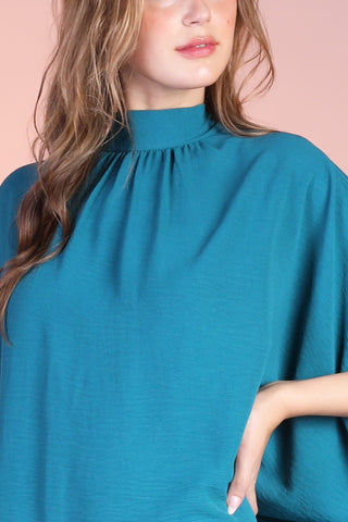 Jewel Tone Crepe Caftan