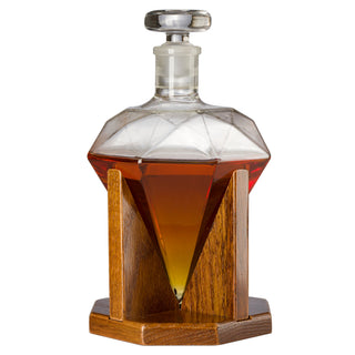 Diamond Decanter Premium Barware Gift Elegant Drinkware Collection