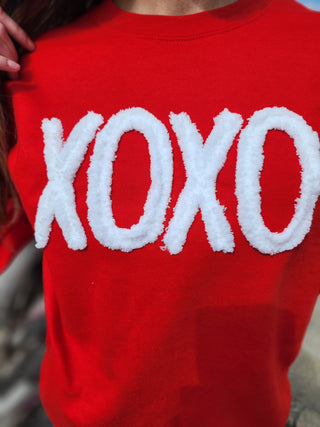 Chenille XOXO Valentine Sweatshirt
