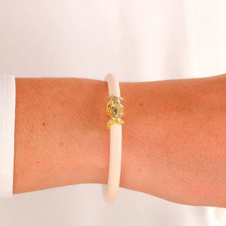 Budhagirl Fauna Starfish All Weather Bangle® (AWB®) - Ivory