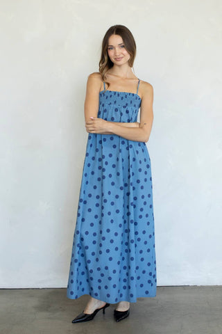 Ari Dress- Dusty Blue