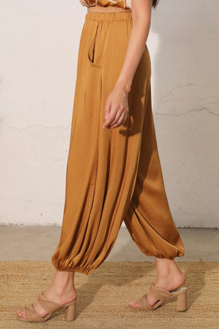 Dune Dream Balloon Pants - Camel
