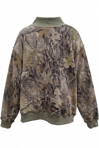 Backwoods Chic Camo Mockneck