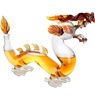 Dragon Whiskey And Wine Decanter Premium Barware Gift Elegant Drinkware Collection