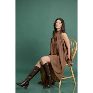 Espresso Dream High Low Dress