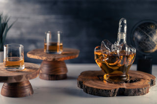 Middle Finger Whisky Decanter Premium Barware Gift Elegant Drinkware Collection