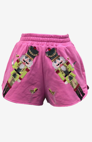 Queen of Sparkles - Pink Martini Nutcrackers Shorts