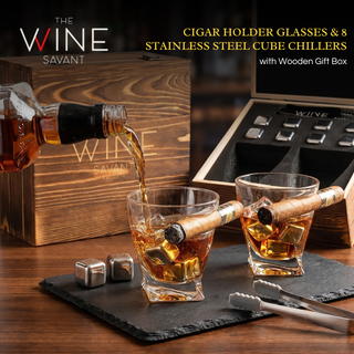 Luxurious Cigar Glasses Gift Premium Barware Gift Elegant Drinkware Collection