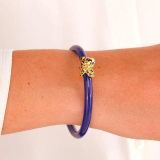 Budhagirl Fauna Octopus All Weather Bangle® (AWB®) - Lapis