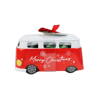 Santa Bus Tin, Chocolate Chip Cookies 5oz