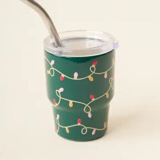 2oz Tiny Tumbler "Christmas Lights" - Boutique Bella BellaTumbler