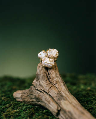 Chunky Baroque Pearl Ring