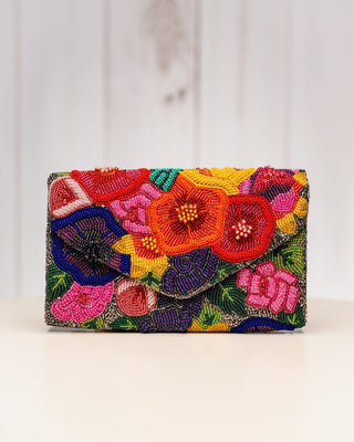 Fashion Floral Clutch Bag