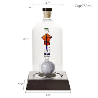 Golfer Decanter Whiskey Decanter Golf Gifts For Both Men Women Golf Accessories Golf