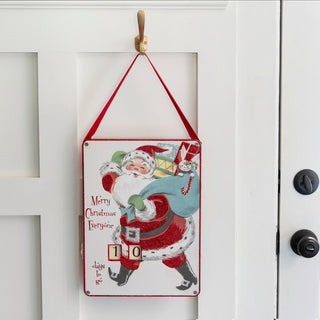 Large Christmas Countdown Wheel