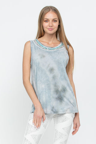 Cosmic Navy Jewel Tank