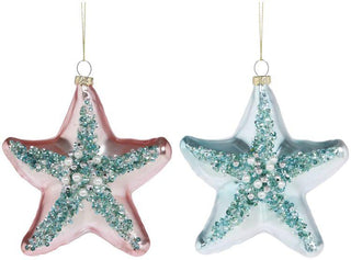 Mark Robeerts Jeweled Starfish Ornament