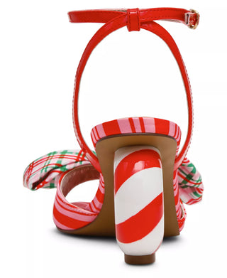 Betsey Johnson Rudolph Square Toe Ankle Strap Sandals