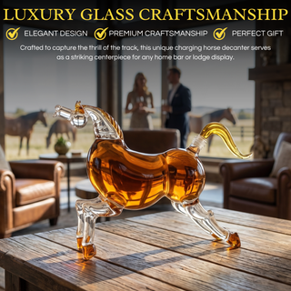 Horse Decanter Premium Barware Gift Elegant Drinkware Collection