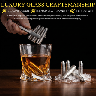 Luxurious Whiskey Bar Gift Set Premium Barware Gift Elegant Drinkware Collection