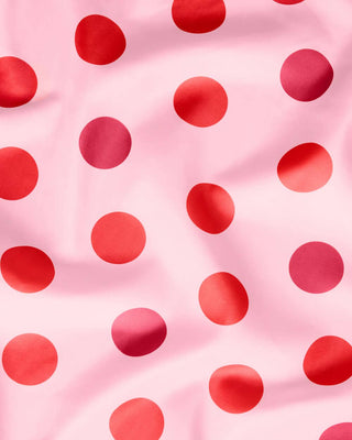 Circus Tablecloth | Pink Polka Dot Carnival Party Decor