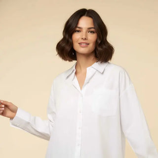 White Poplin Shirt