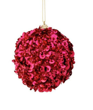 4" GLAMOUR SEQUIN BALL ORNAMENT - Boutique Bella BellaChristmas Ornament