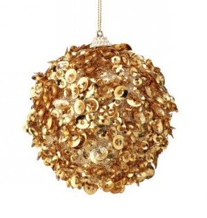 4" GLAMOUR SEQUIN BALL ORNAMENT - Boutique Bella BellaChristmas Ornament