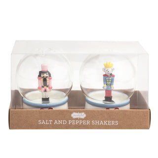 Nutcracker Snow Globe Salt & Pepper