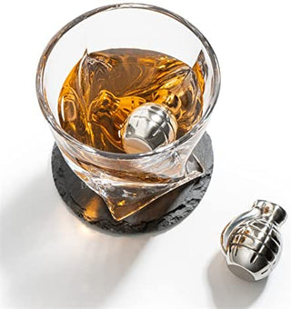 Whiskey Gift Box Set Grenade Whiskey Chillers With Whiskey Glasses Set By