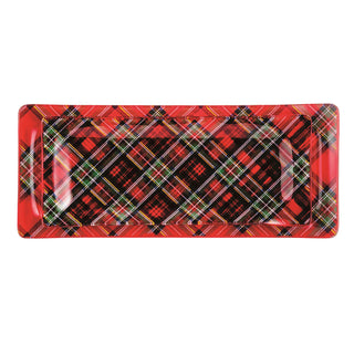 Tartan Glass Tray - Two Sizes