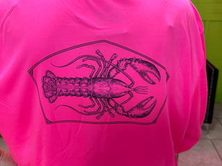 Reel Bright Lobster Shirt