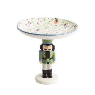 Green Nutcracker Candy Dish
