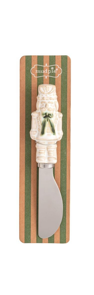 White Christmas Figural Spreader - Assorted