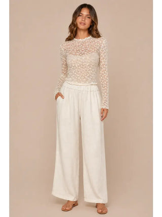 The Lanelle Top - Oatmeal