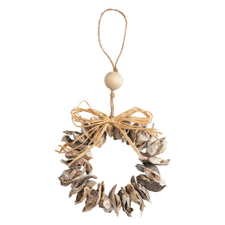 Wreath Oyster Ornament